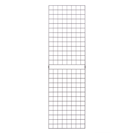ECONOCO 2'x7' Black Portable Grid Panel, Pack Of 3 B2X7